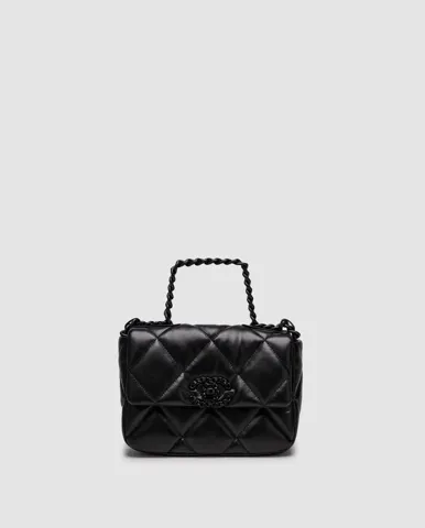 Chanel 19 Handbag Black