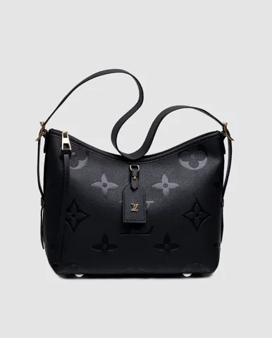 Louis Vuitton CarryAll Monogram Empreinte Leather Black