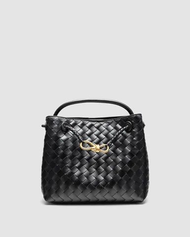 Bottega Veneta Small Andiamo Black