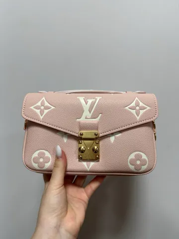 Louis Vuitton Pochette Métis East West Bag Bicolor Pink/White