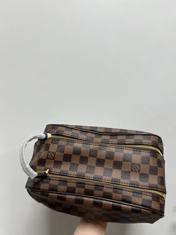 Louis Vuitton Damier Ebene Dopp Kit Cosmetic Bag
