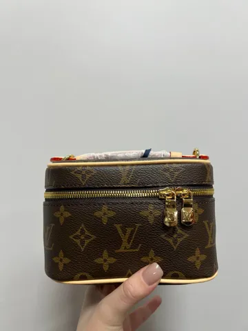 Louis Vuitton Nice Nano Vanity Case Monogram Canvas