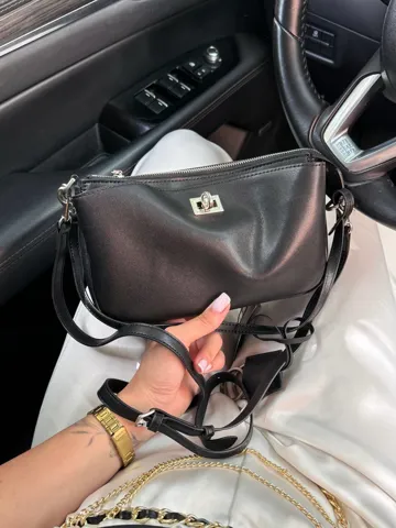 Balenciaga Rodeo Sling Pochette in Black/Silver (Оригінальна Коробка)